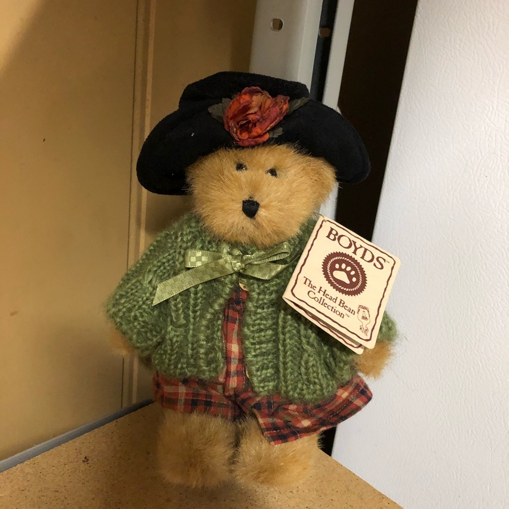 Boyd’s teddy bear